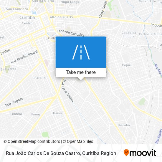 Rua João Carlos De Souza Castro map