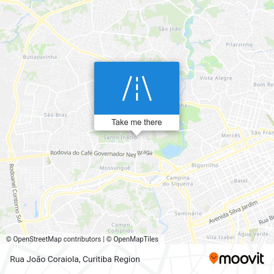 Rua João Coraiola map