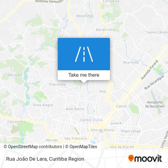 Rua João De Lara map