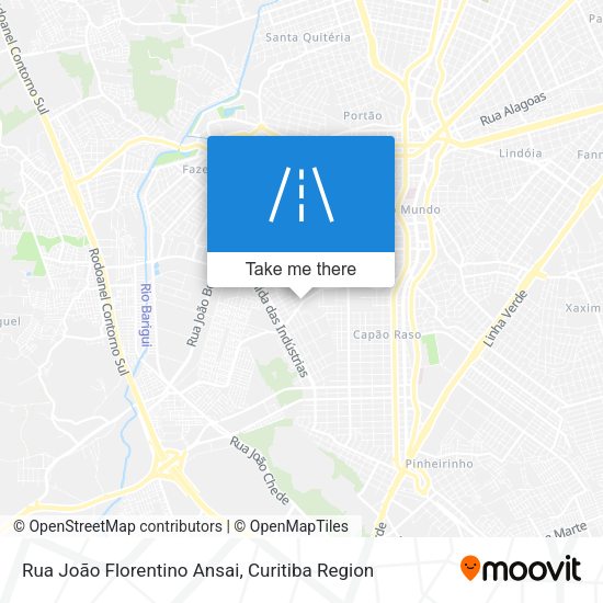 Rua João Florentino Ansai map