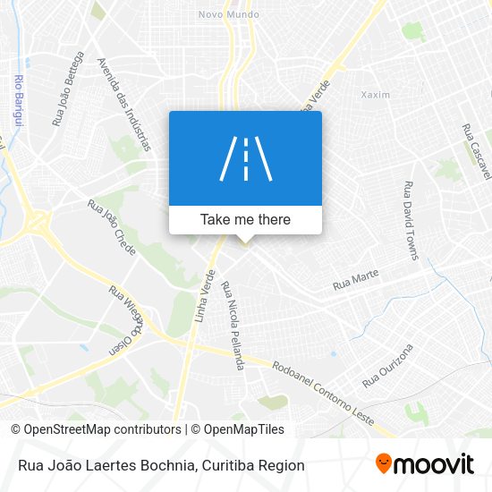 Rua João Laertes Bochnia map