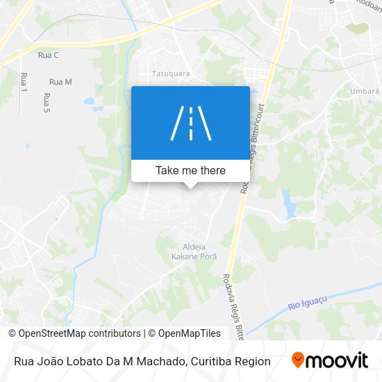 Rua João Lobato Da M Machado map