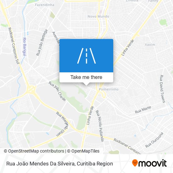 Mapa Rua João Mendes Da Silveira