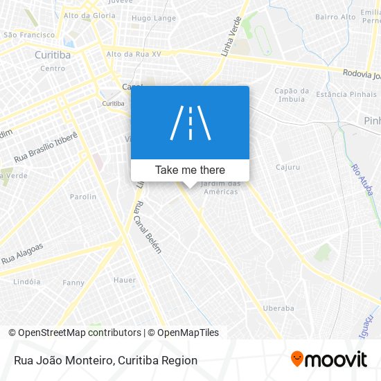 Rua João Monteiro map