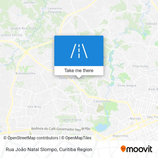 Rua João Natal Slompo map