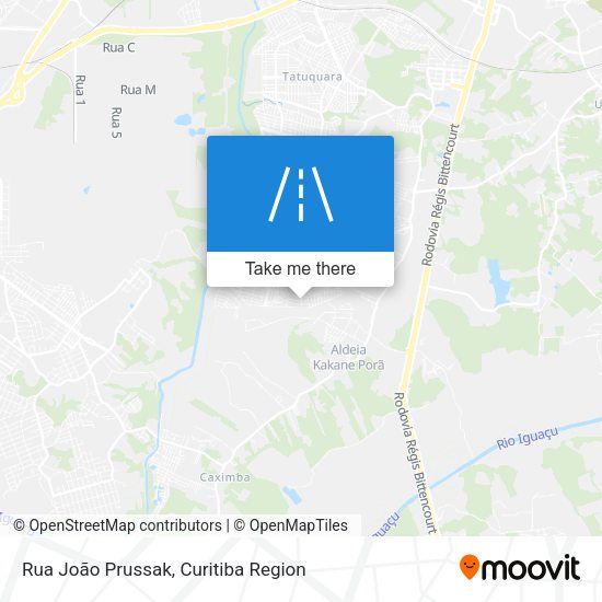 Rua João Prussak map