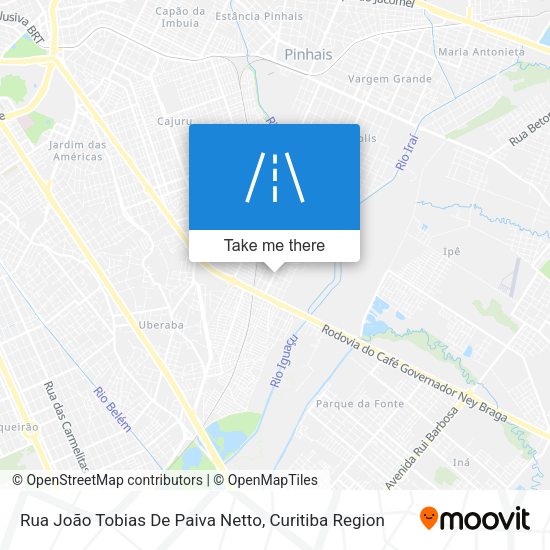 Rua João Tobias De Paiva Netto map