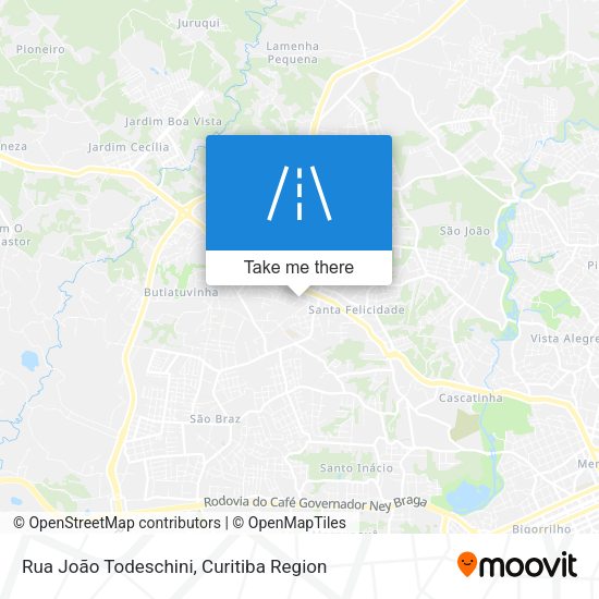 Rua João Todeschini map