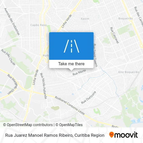 Rua Juarez Manoel Ramos Ribeiro map