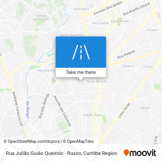 Rua Julião Guião Queirolo - Russo map