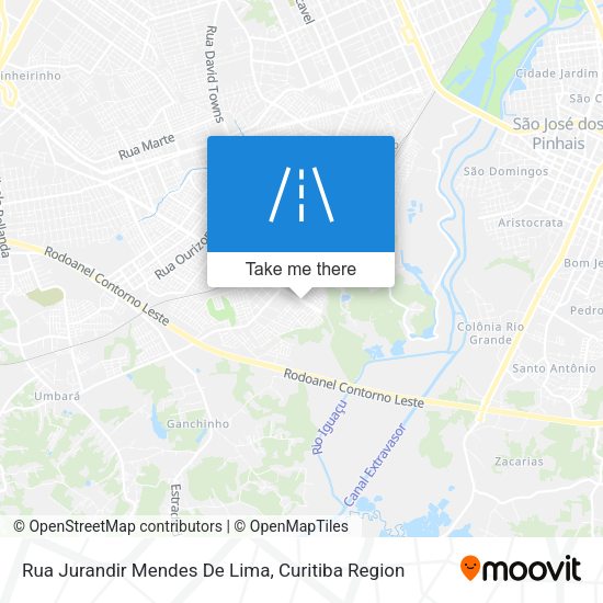 Rua Jurandir Mendes De Lima map