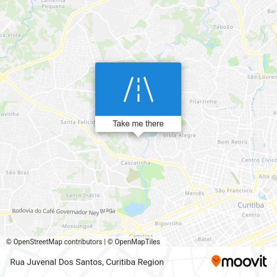 Rua Juvenal Dos Santos map