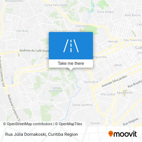 Rua Júlia Domakoski map