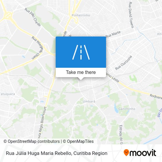 Rua Júlia Huga Maria Rebello map