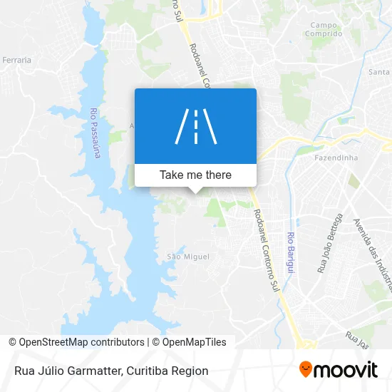 Rua Júlio Garmatter map