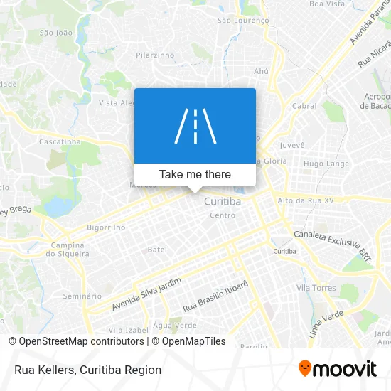 Rua Kellers map