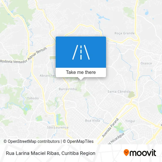 Rua Larina Maciel Ribas map