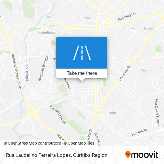 Mapa Rua Laudelino Ferreira Lopes