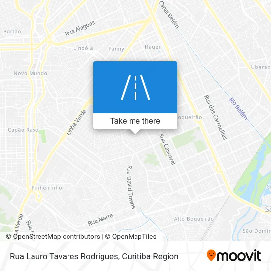 Rua Lauro Tavares Rodrigues map