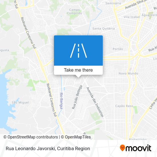Rua Leonardo Javorski map