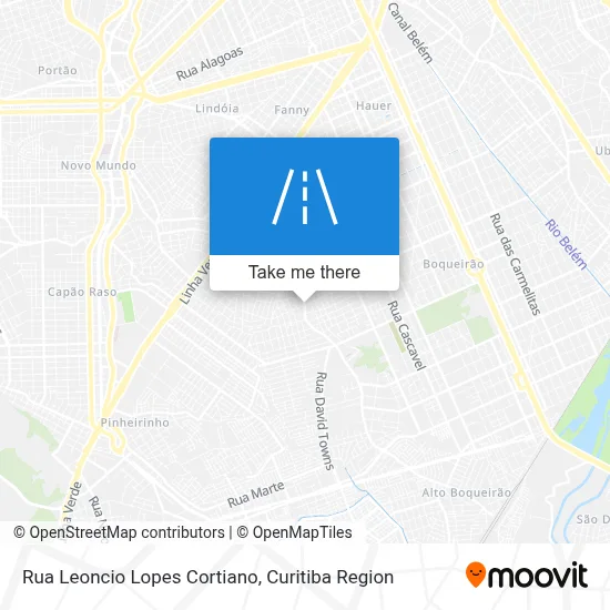 Rua Leoncio Lopes Cortiano map