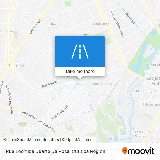 Rua Leonilda Duarte Da Rosa map