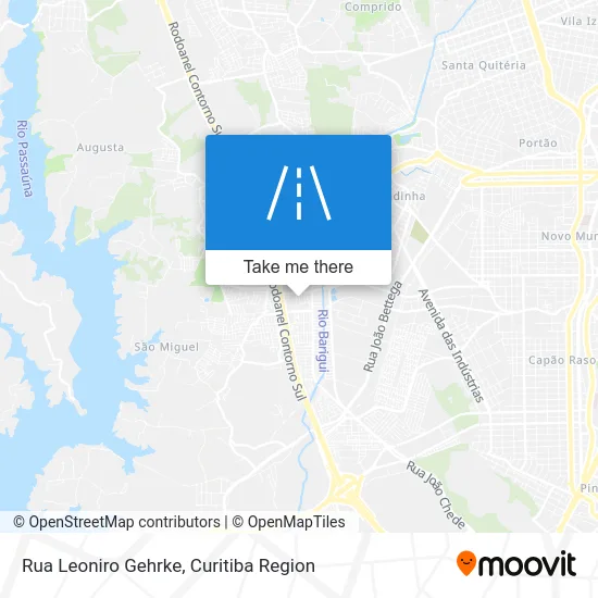 Rua Leoniro Gehrke map