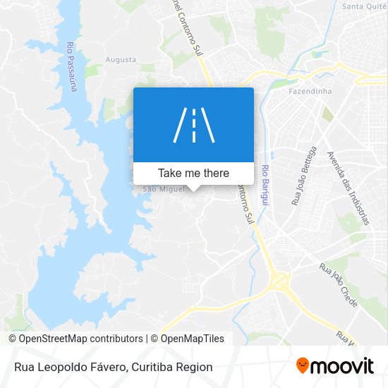 Rua Leopoldo Fávero map