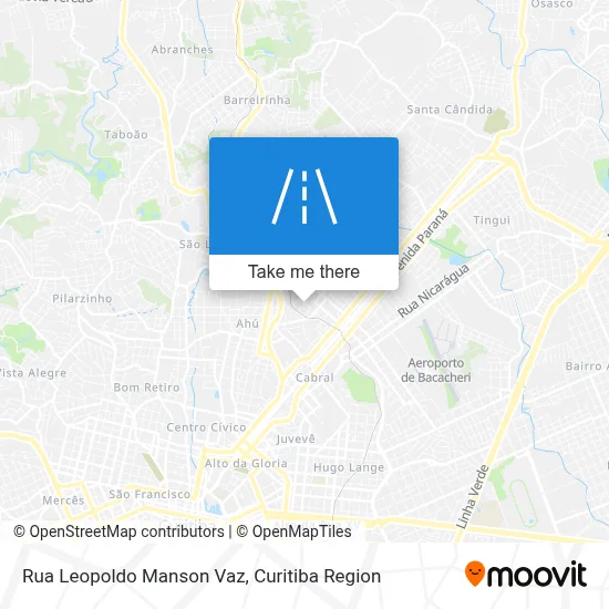 Rua Leopoldo Manson Vaz map
