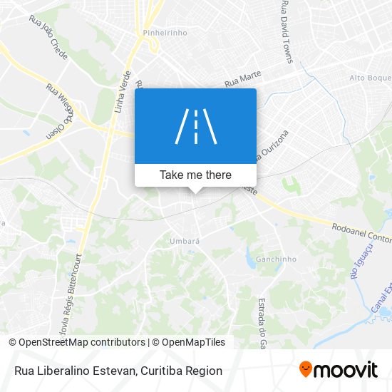 Rua Liberalino Estevan map