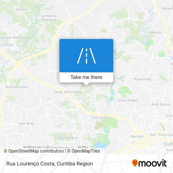 Rua Lourenço Costa map