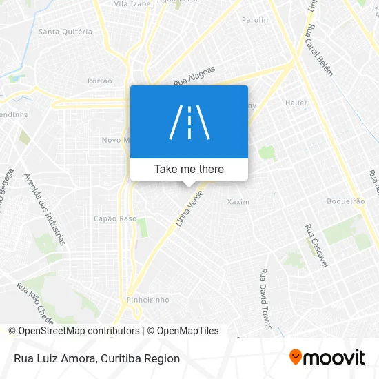 Rua Luiz Amora map