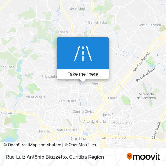 Rua Luiz Antônio Biazzetto map