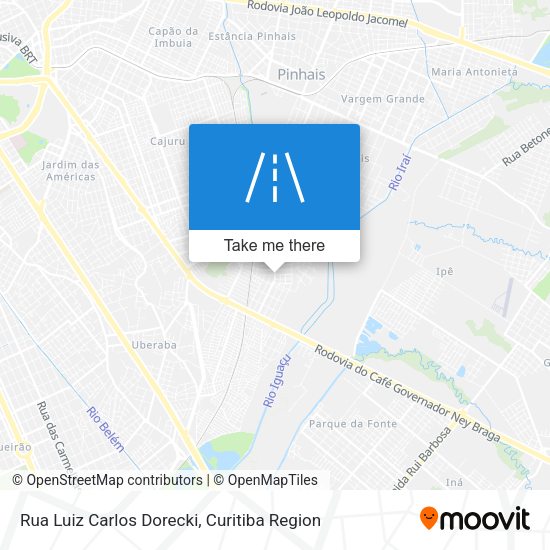 Rua Luiz Carlos Dorecki map