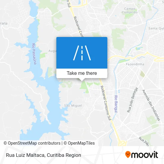 Rua Luiz Maltaca map