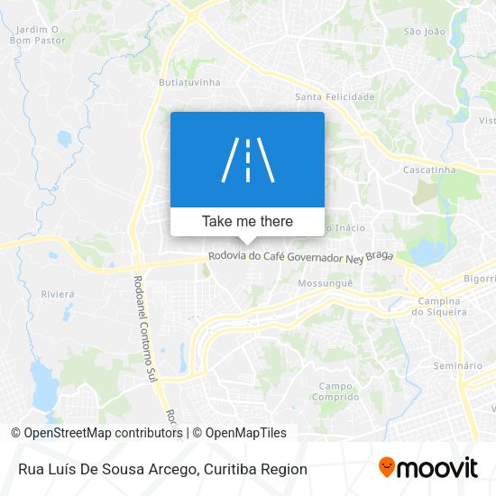 Rua Luís De Sousa Arcego map