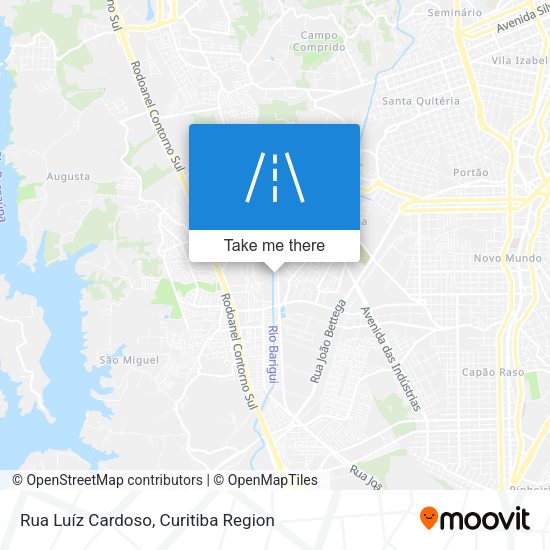 Rua Luíz Cardoso map