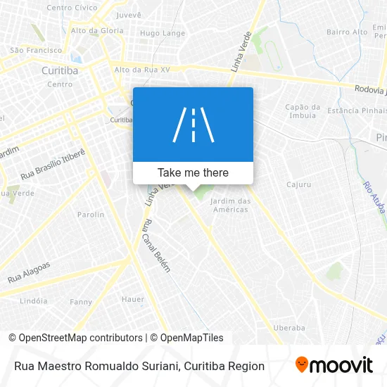 Rua Maestro Romualdo Suriani map