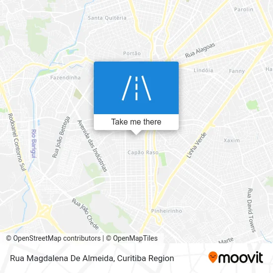 Rua Magdalena De Almeida map