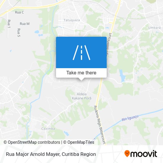 Rua Major Arnold Mayer map