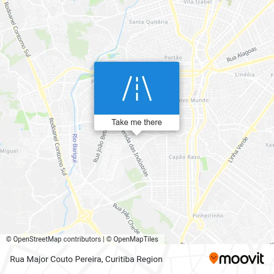 Rua Major Couto Pereira map
