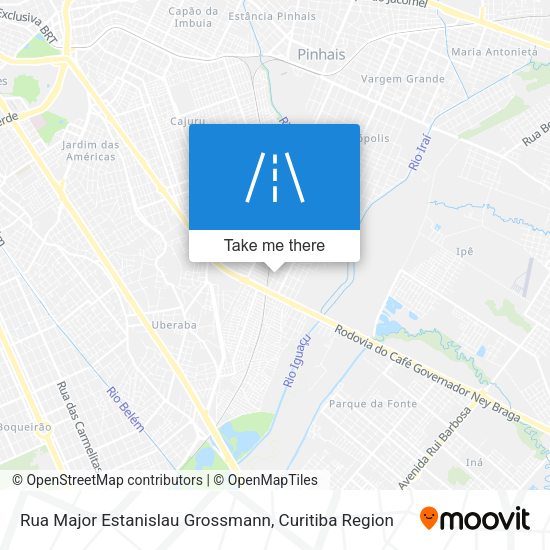 Rua Major Estanislau Grossmann map