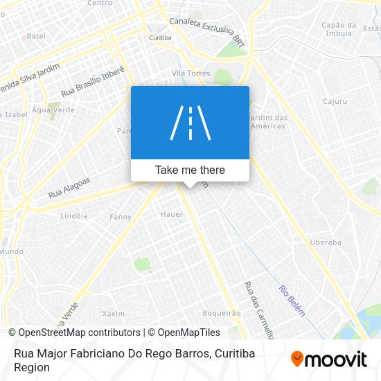 Rua Major Fabriciano Do Rego Barros map