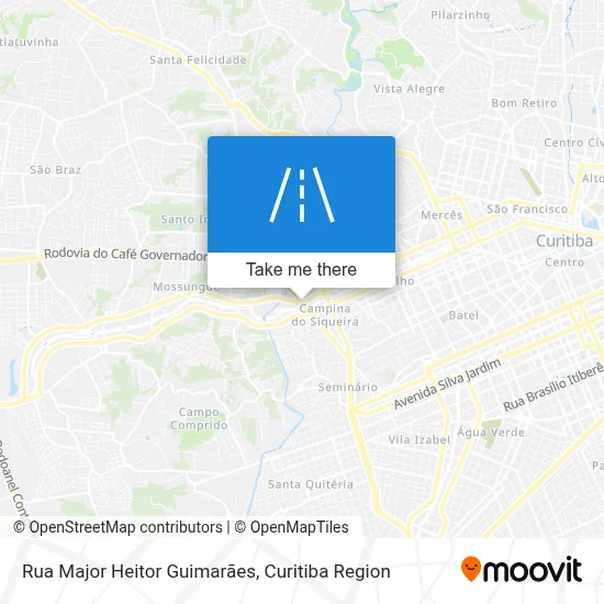 Rua Major Heitor Guimarães map