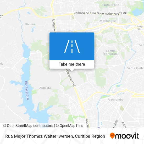 Rua Major Thomaz Walter Iwersen map