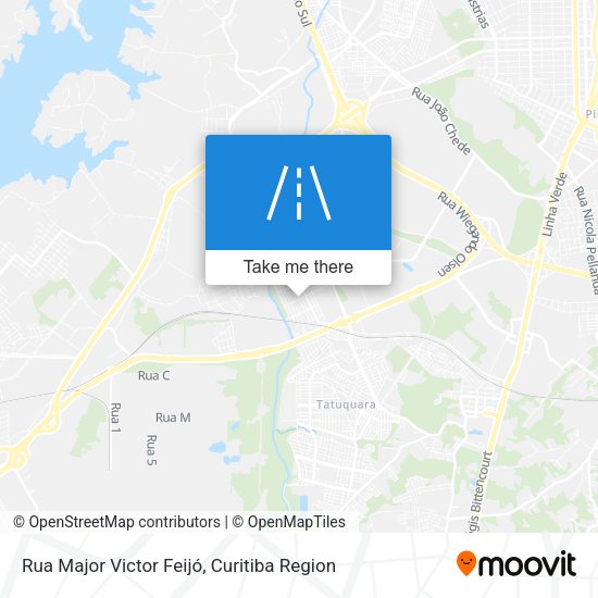 Rua Major Victor Feijó map