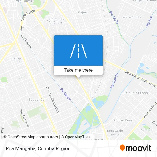 Rua Mangaba map