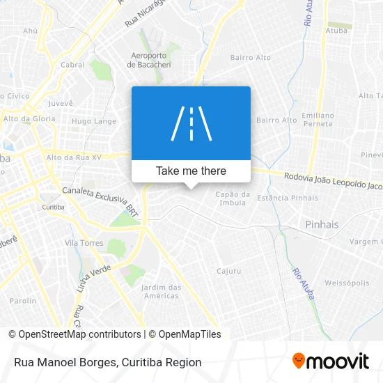 Rua Manoel Borges map