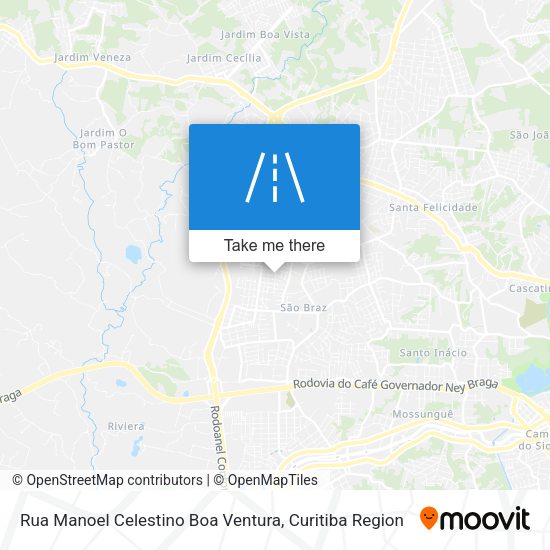 Rua Manoel Celestino Boa Ventura map