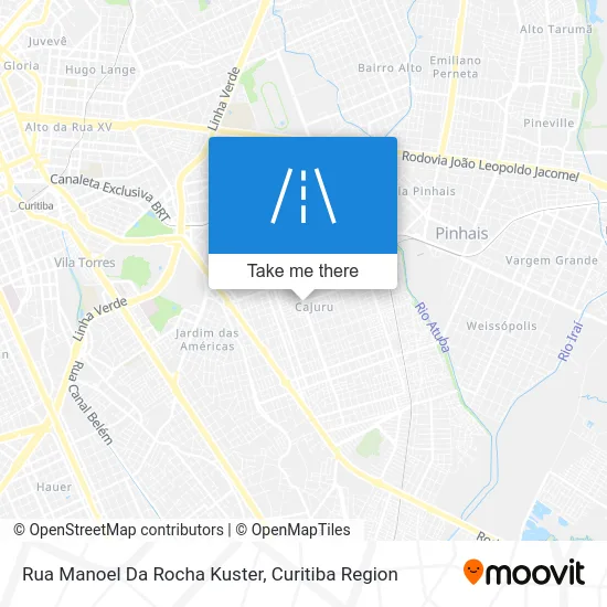 Rua Manoel Da Rocha Kuster map
